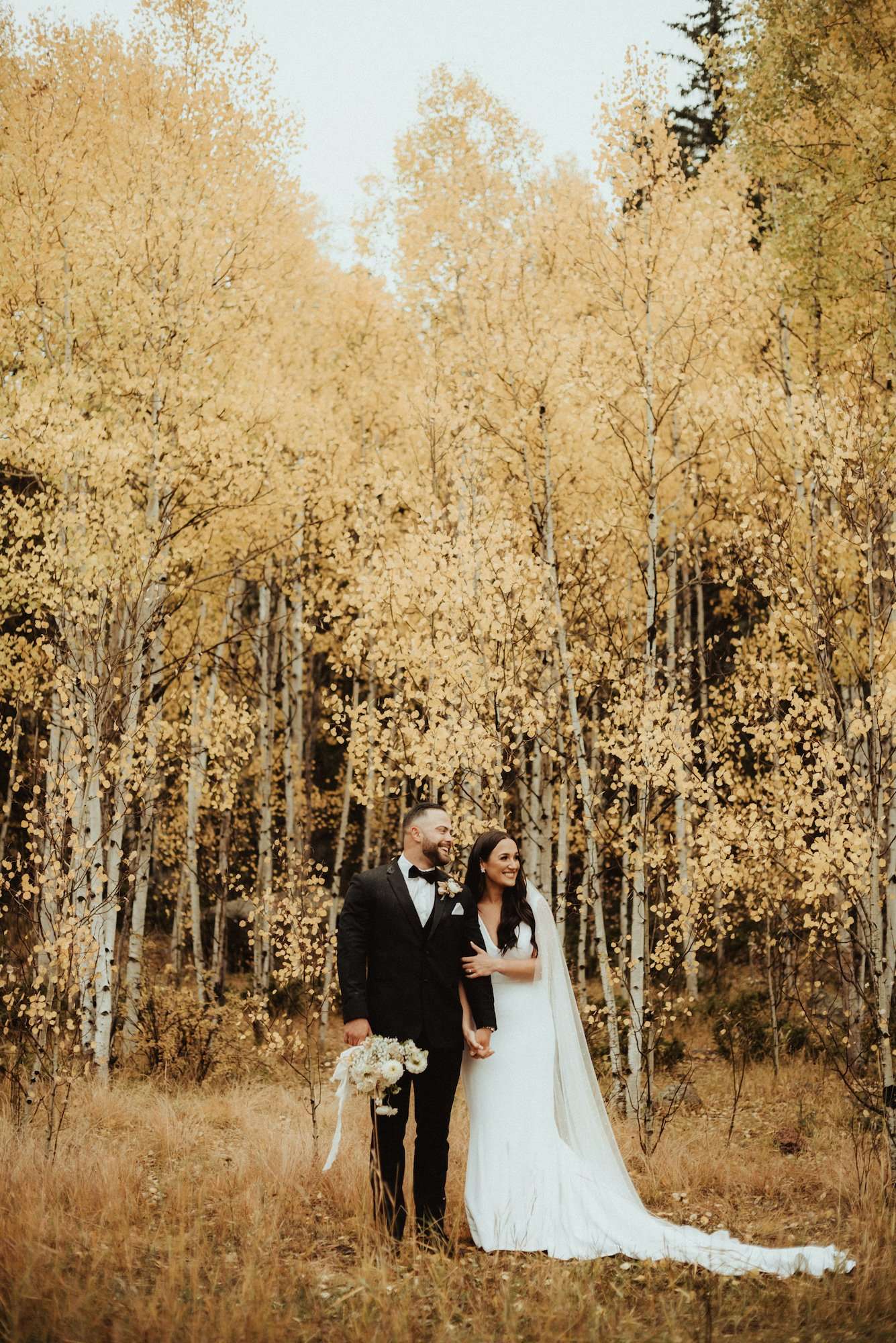 Intimate Fall Wedding Day in Colorado