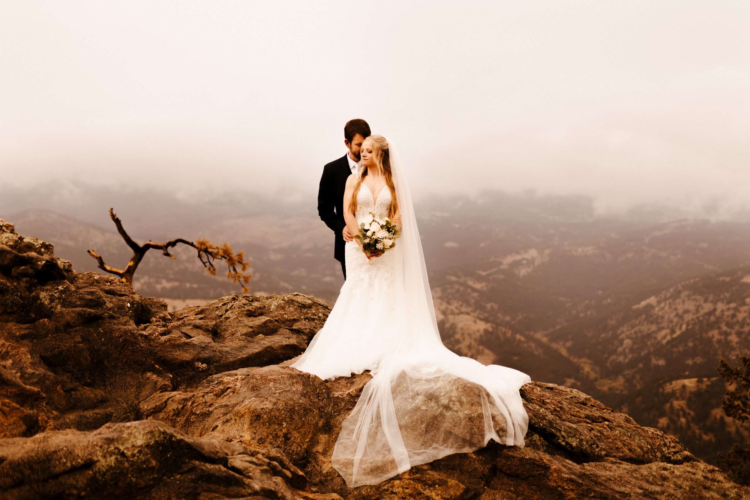 Cloudy October Wedding at Boulder Creek by Wedgewood Weddings
