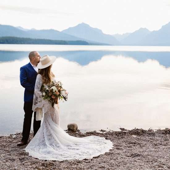 Breathtaking Boho Glacier National Park Elopement