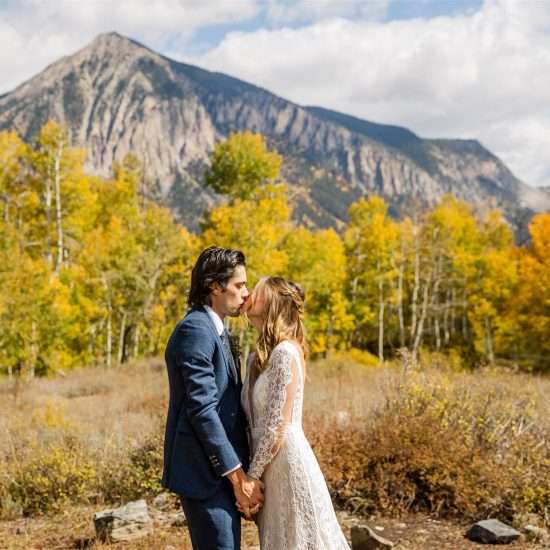 Colorful Fall Crested Butte Wedding at Horse Ranch Park