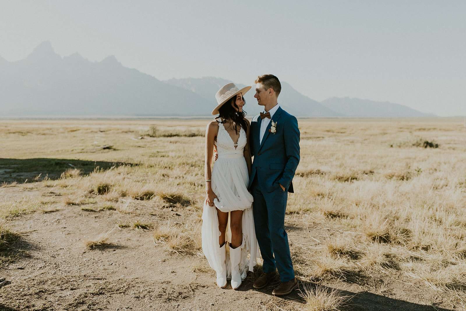 Intimate and Pure Grand Tetons Elopement
