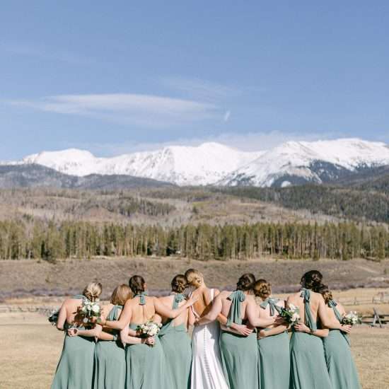 Scenic Sage Wedding at Devil’s Thumb Ranch
