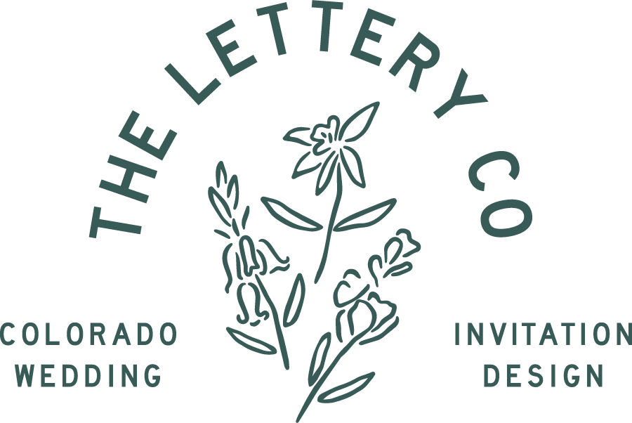 The Lettery Co <span> | Colorado Wedding Stationery </span>