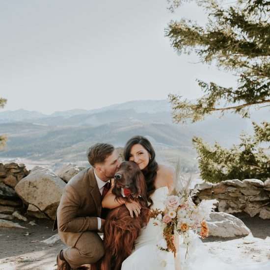 Intimate Boho Chic Colorado Wedding