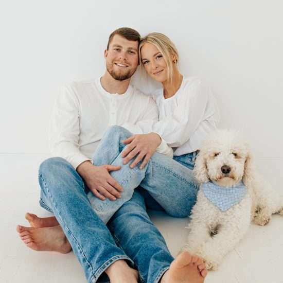 Darling Denim Studio Engagement Session