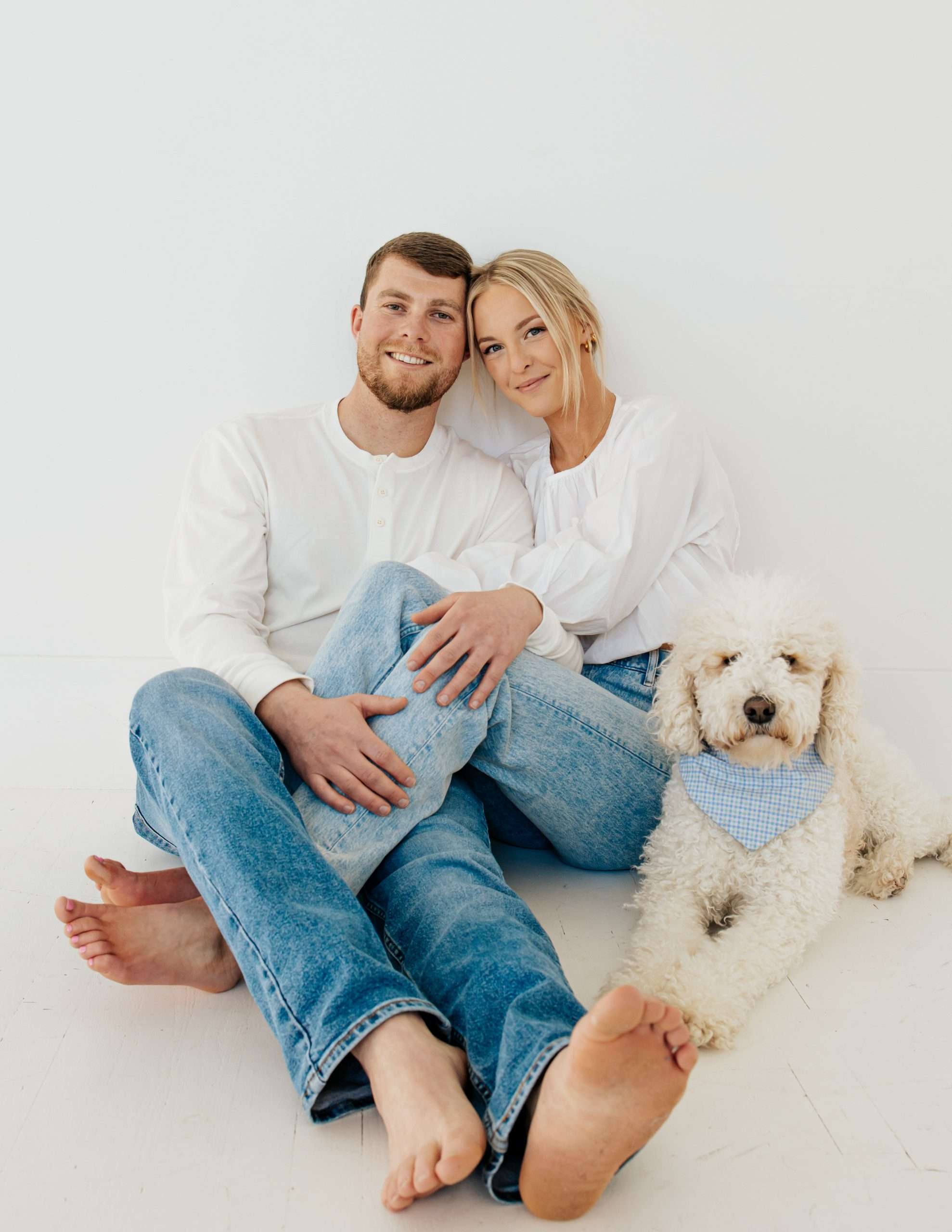 Darling Denim Studio Engagement Session