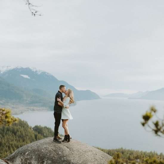 Playful and Panoramic Engagement Session