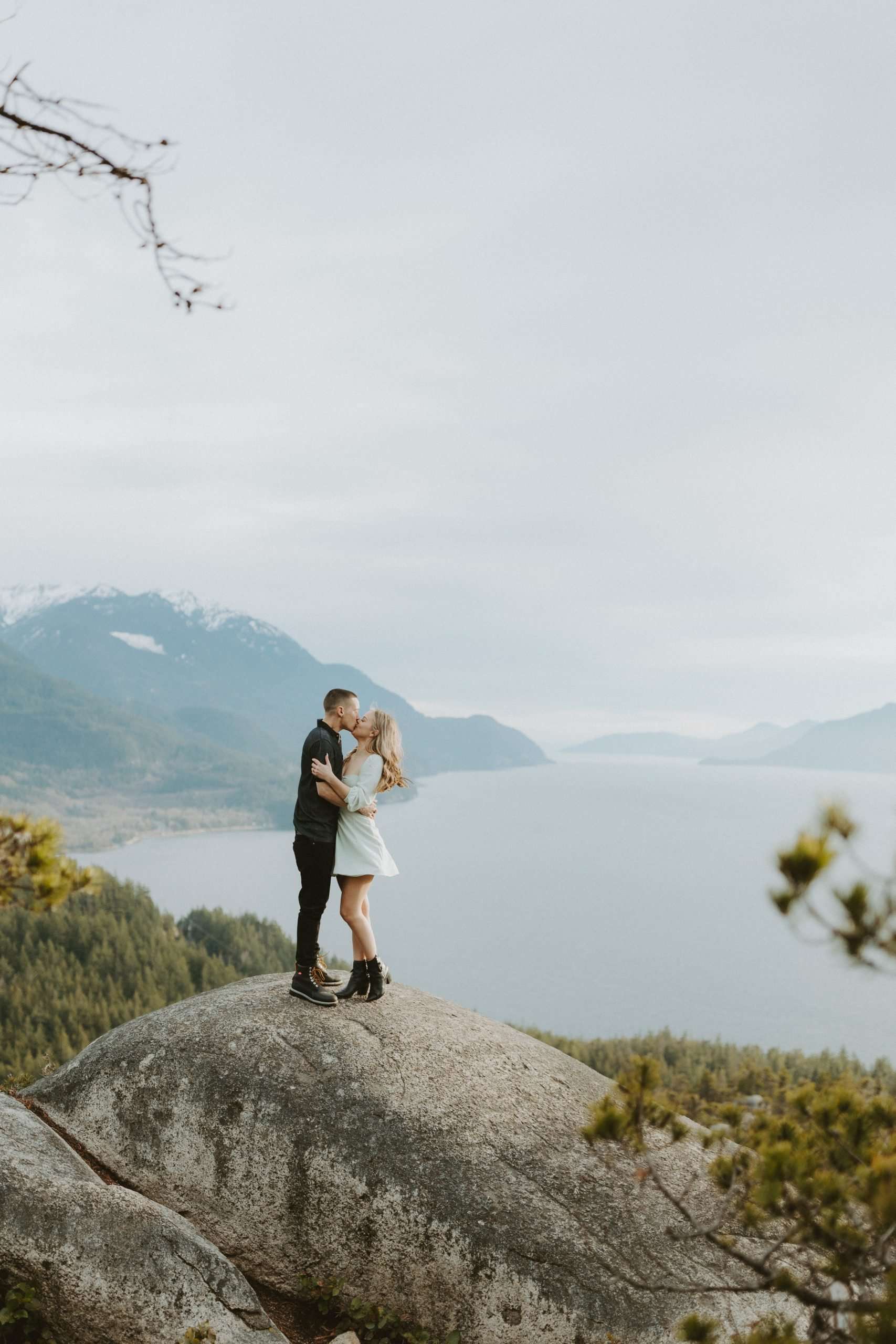 Playful and Panoramic Engagement Session
