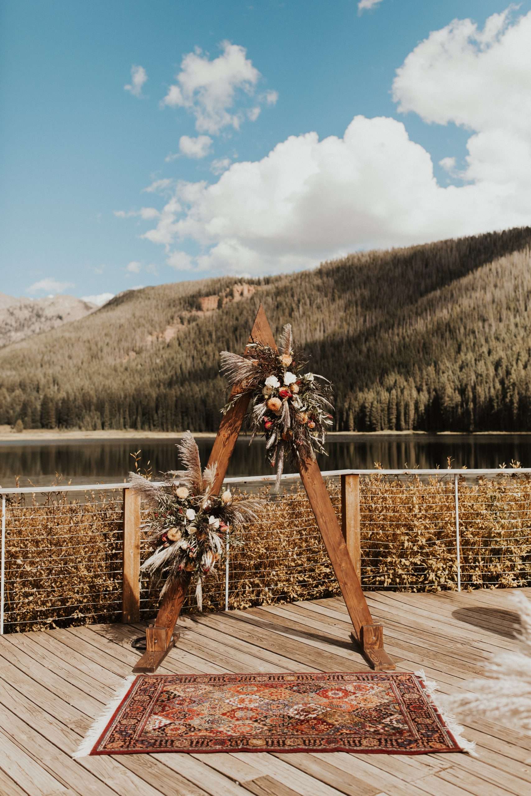 Scenic Jewel-Toned Wedding in Vail