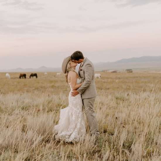Rustic Boho Ranch Wedding in Colorado