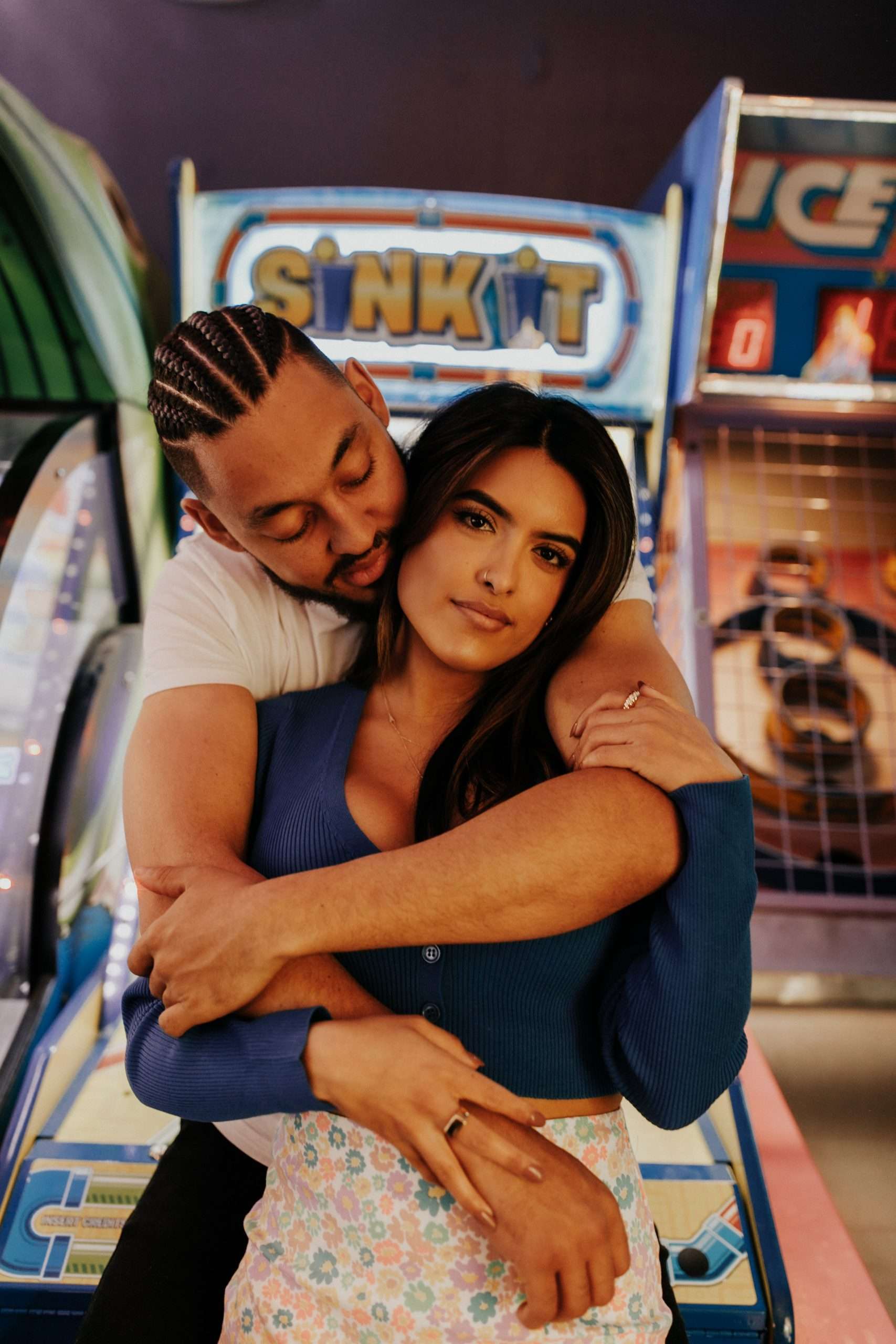 Retro and Flirty Bowling Alley Session