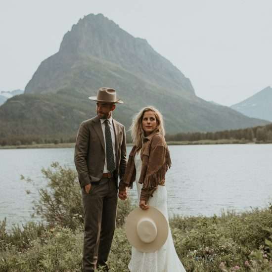Intimate Picnic Wedding in Glacier National Park