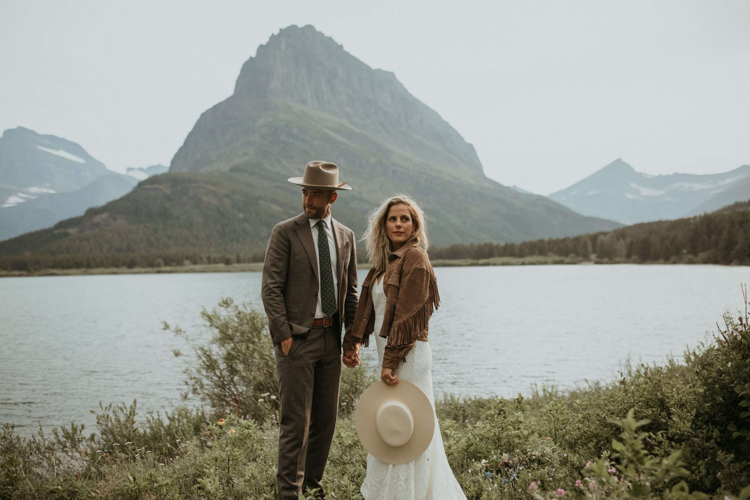 Intimate Picnic Wedding in Glacier National Park