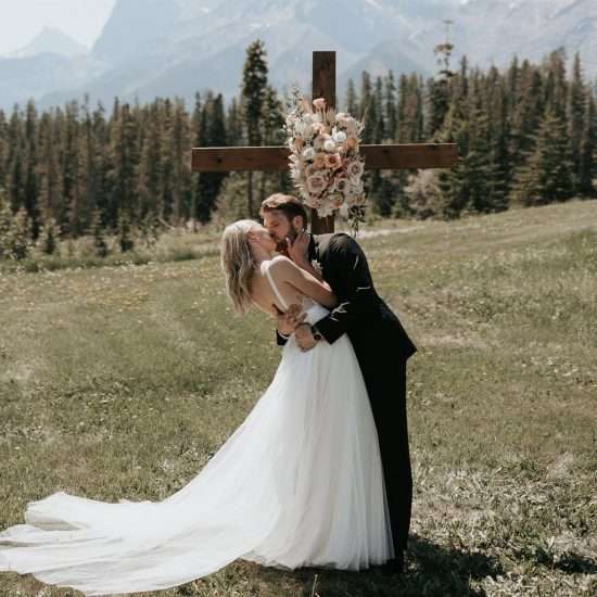 Intimate Boho Chic Wedding in Alberta