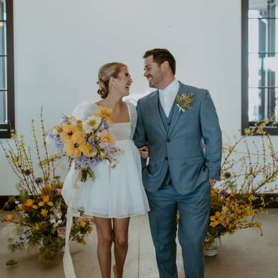 Colorful Springtime Disco Styled Shoot