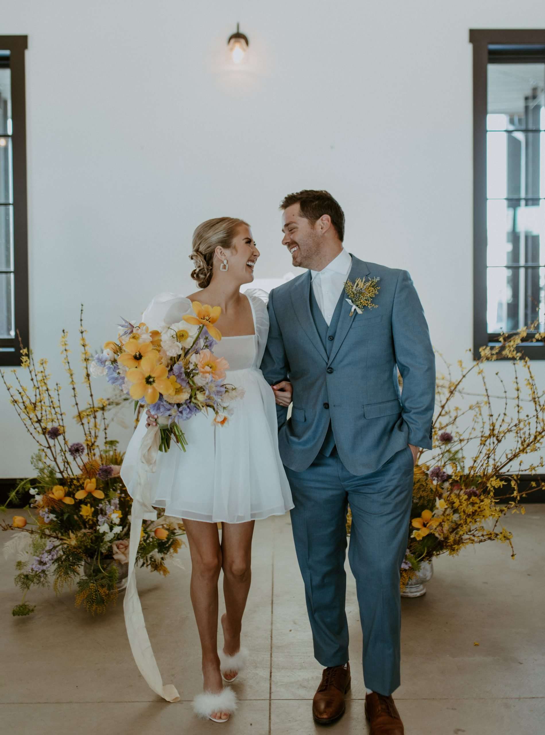 Colorful Springtime Disco Styled Shoot