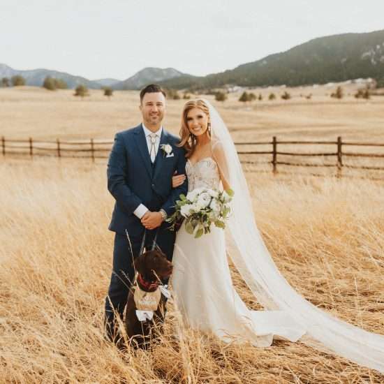 A Rustic and Western Chic Wedding in Colorado