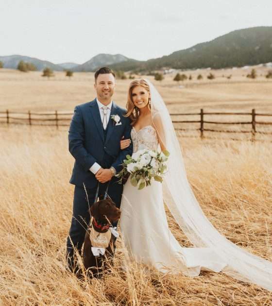 A Rustic and Western Chic Wedding in Colorado