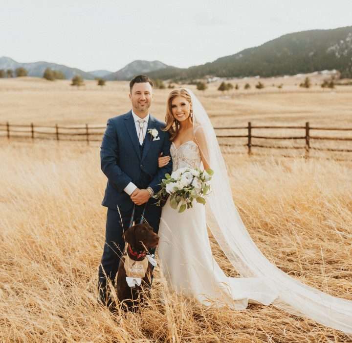 A Rustic and Western Chic Wedding in Colorado