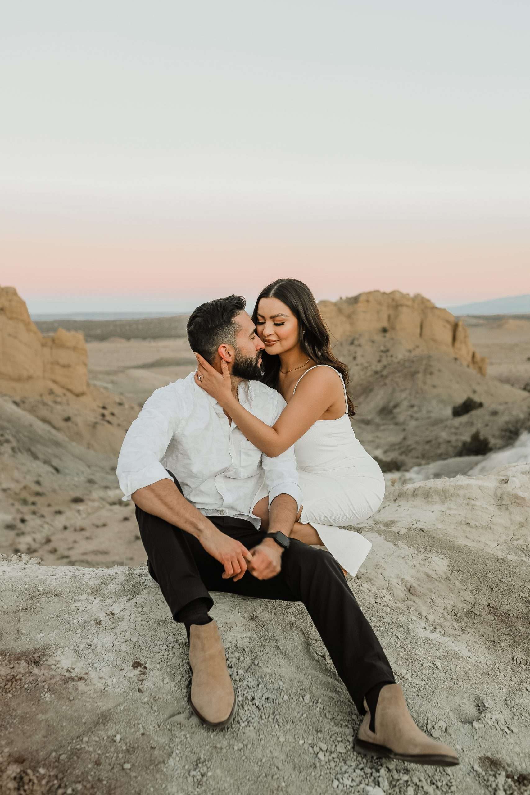 Steamy New Mexico Engagement Session