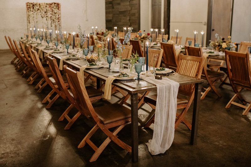 head table at moss denver