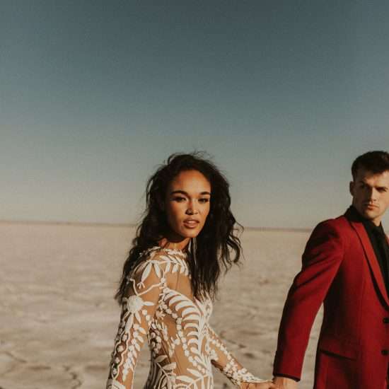 Radiant Styled Bridals at the Salt Flats