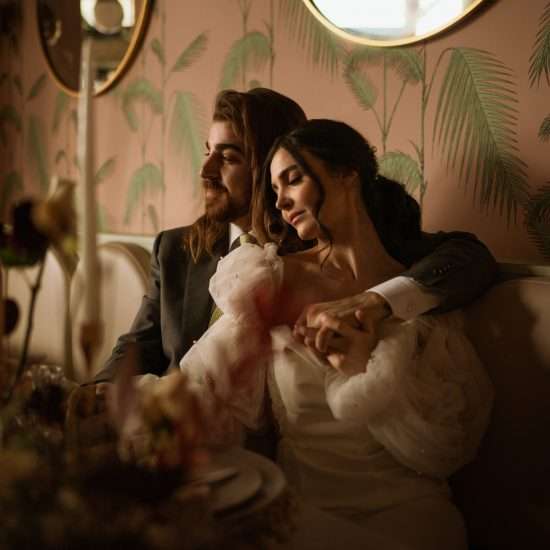 Moody Meets Retro Elopement Inspiration
