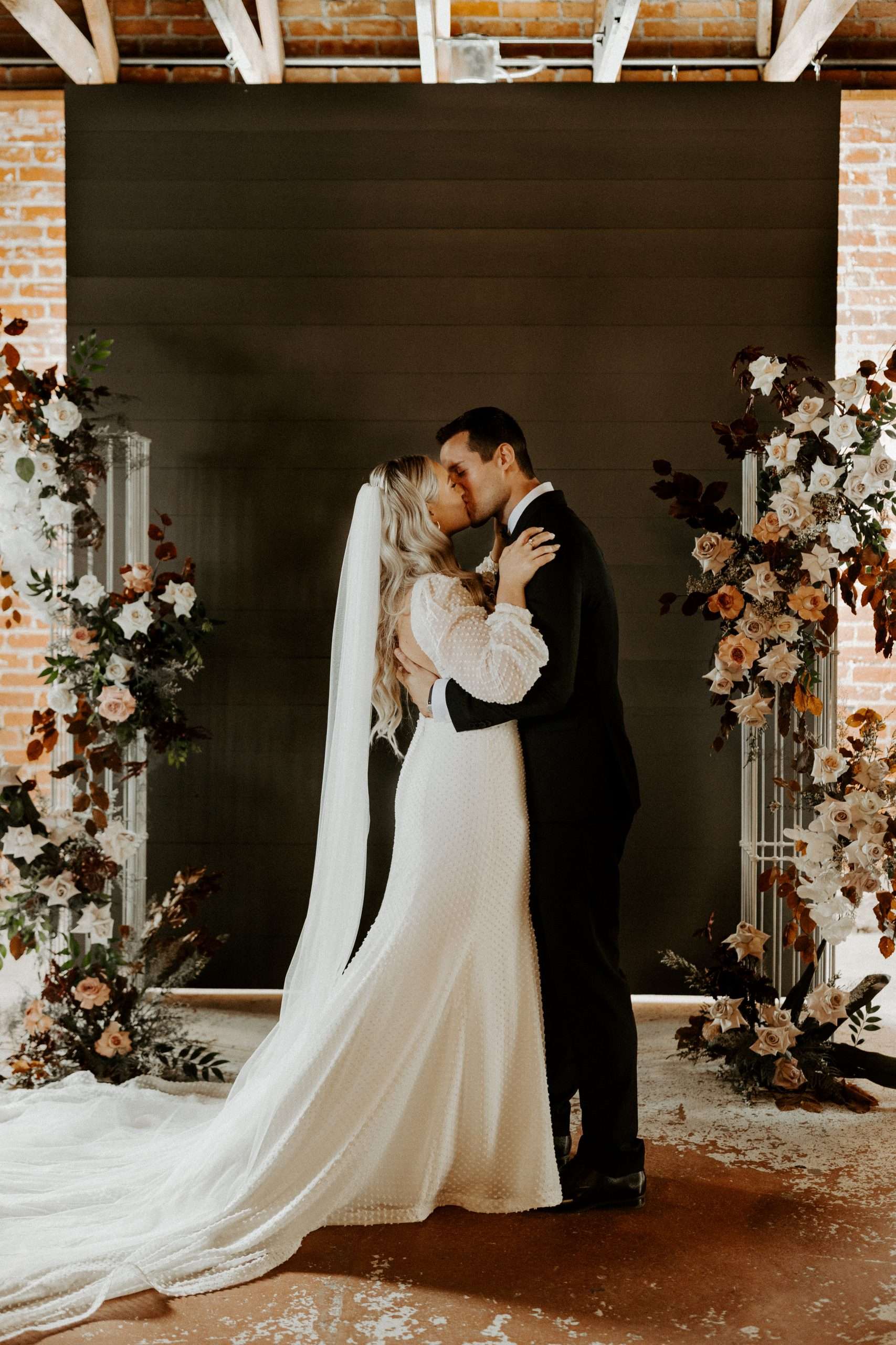 Dramatic Industrial-Chic Colorado Wedding