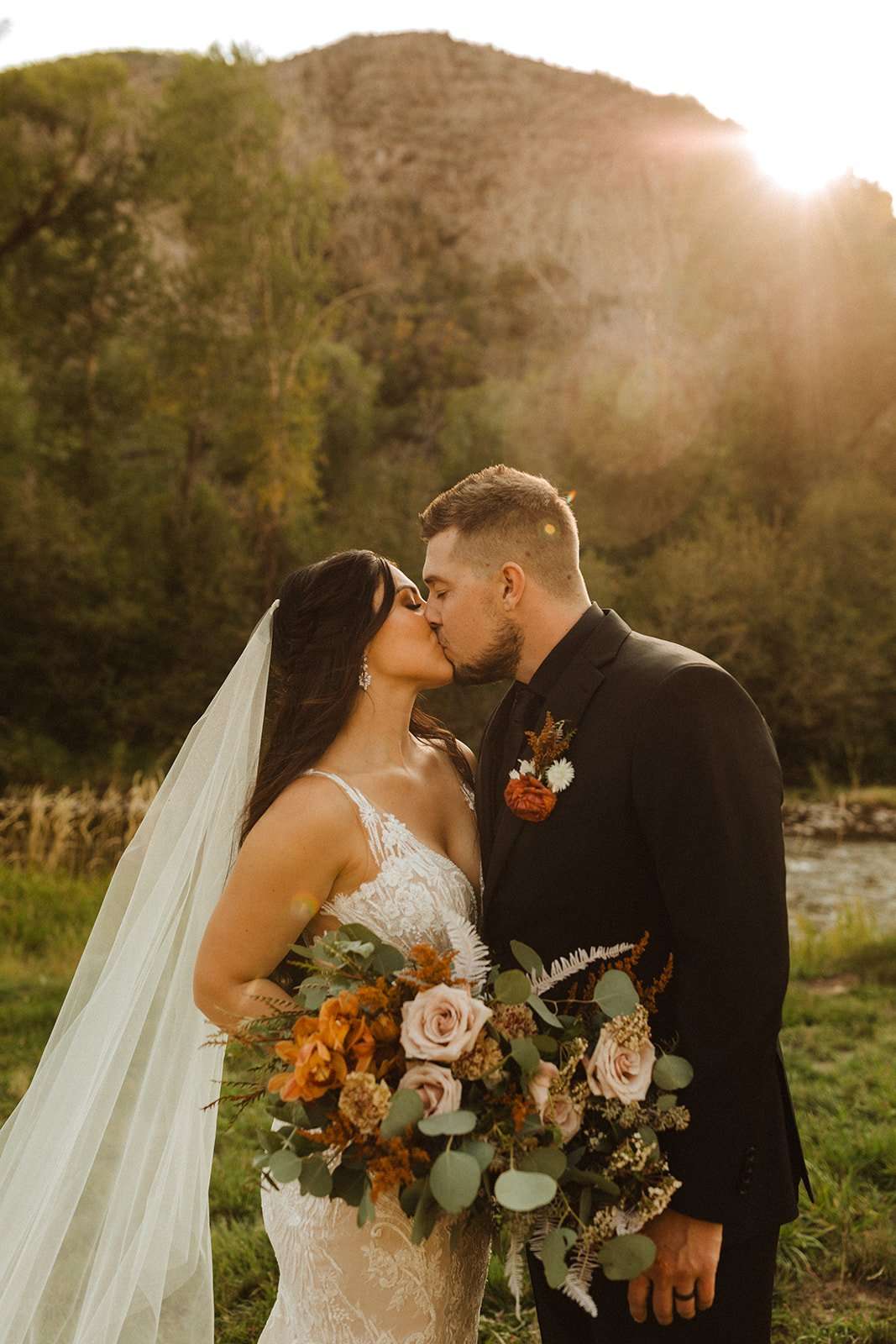 Fabulous Fall-Colored Rustic Wedding in Utah