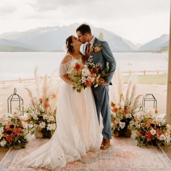Rainy and Scenic Wedding in Colorado