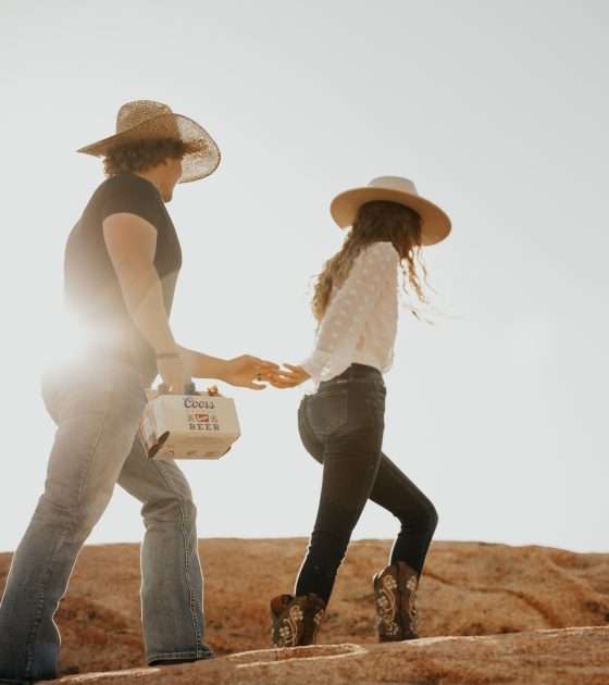 Summer Nights Engagement Session in Colorado