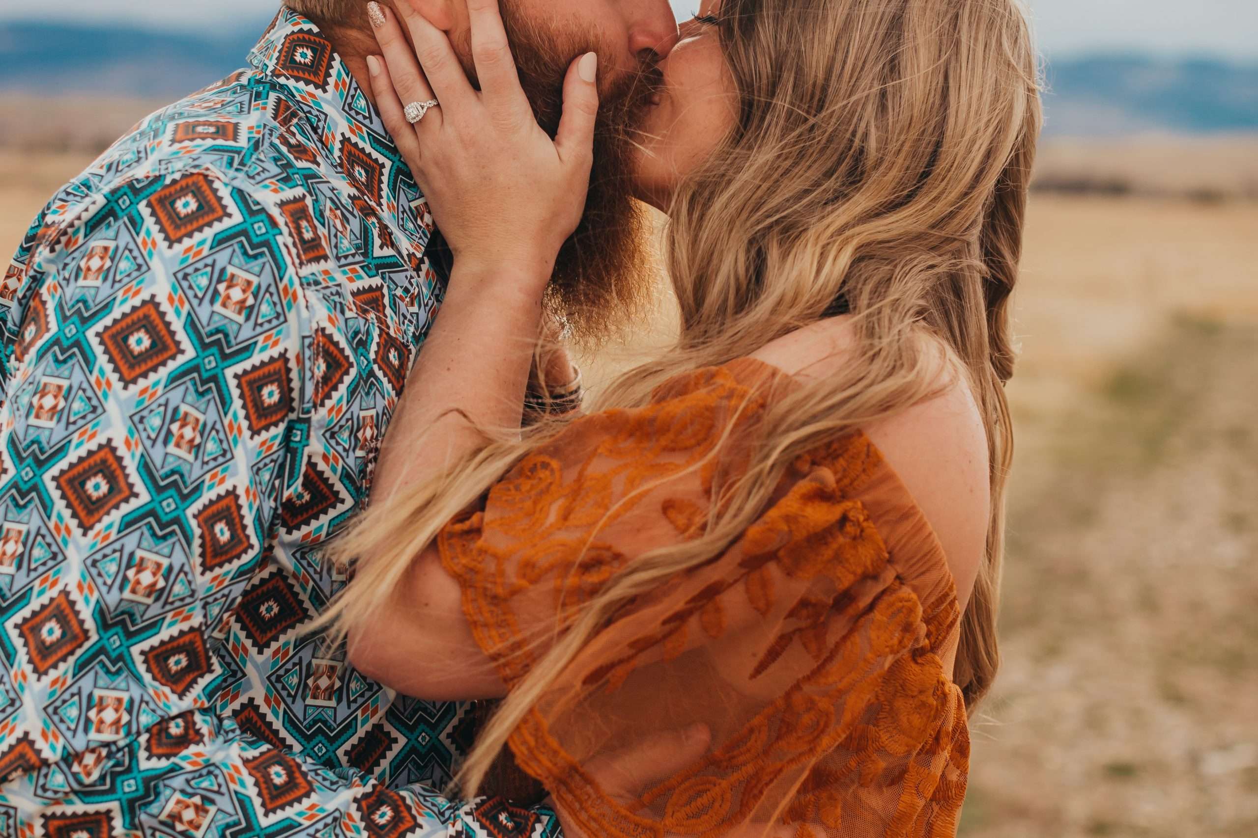 Western Lifestyle Engagement Session in Colorado