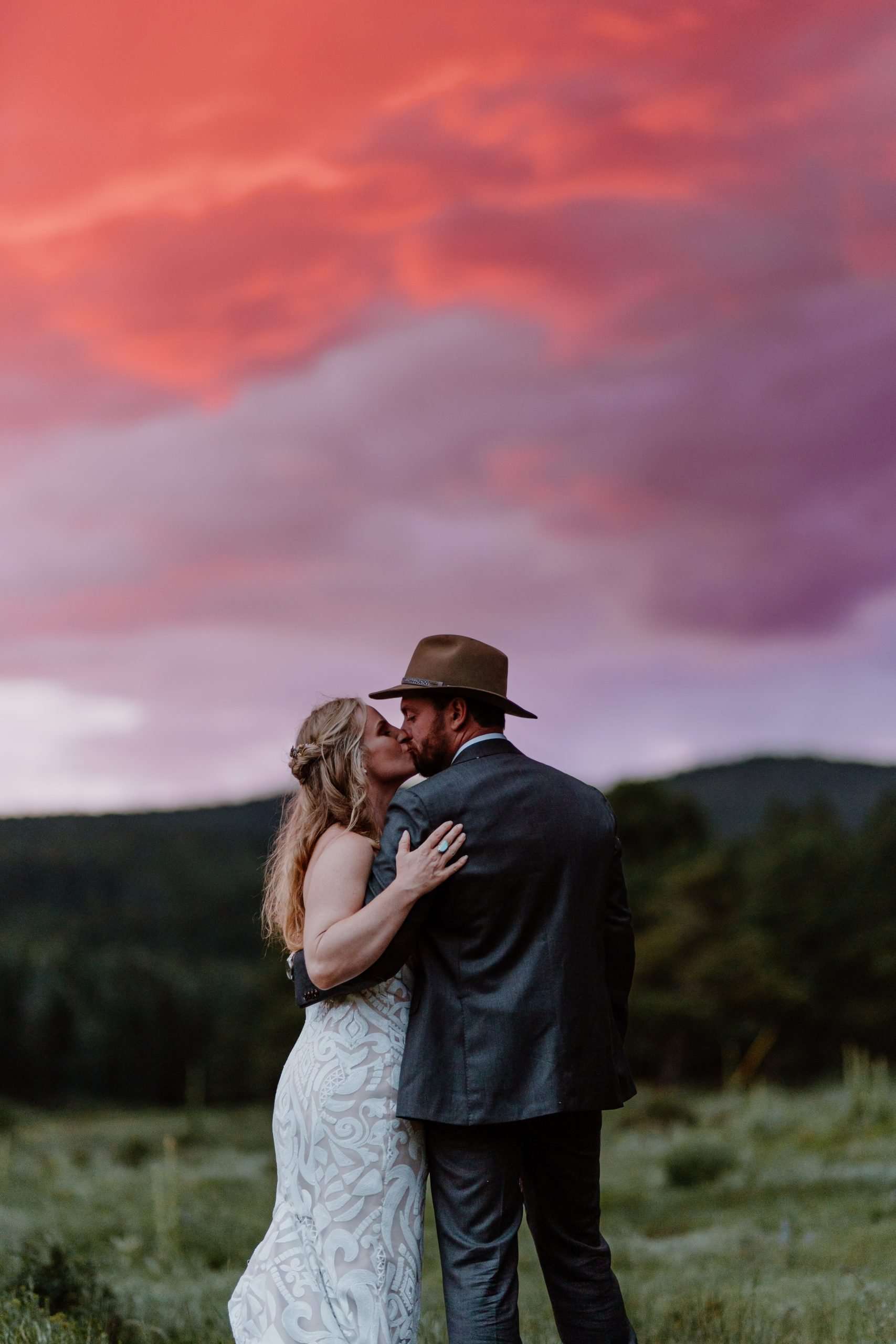An Intimate Wedding Under the New Mexico Skies
