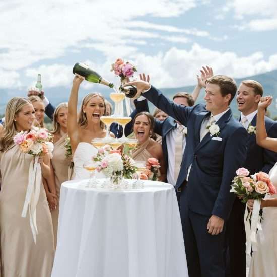 25 Epic Champagne Towers to Inspire your Wedding Celebration