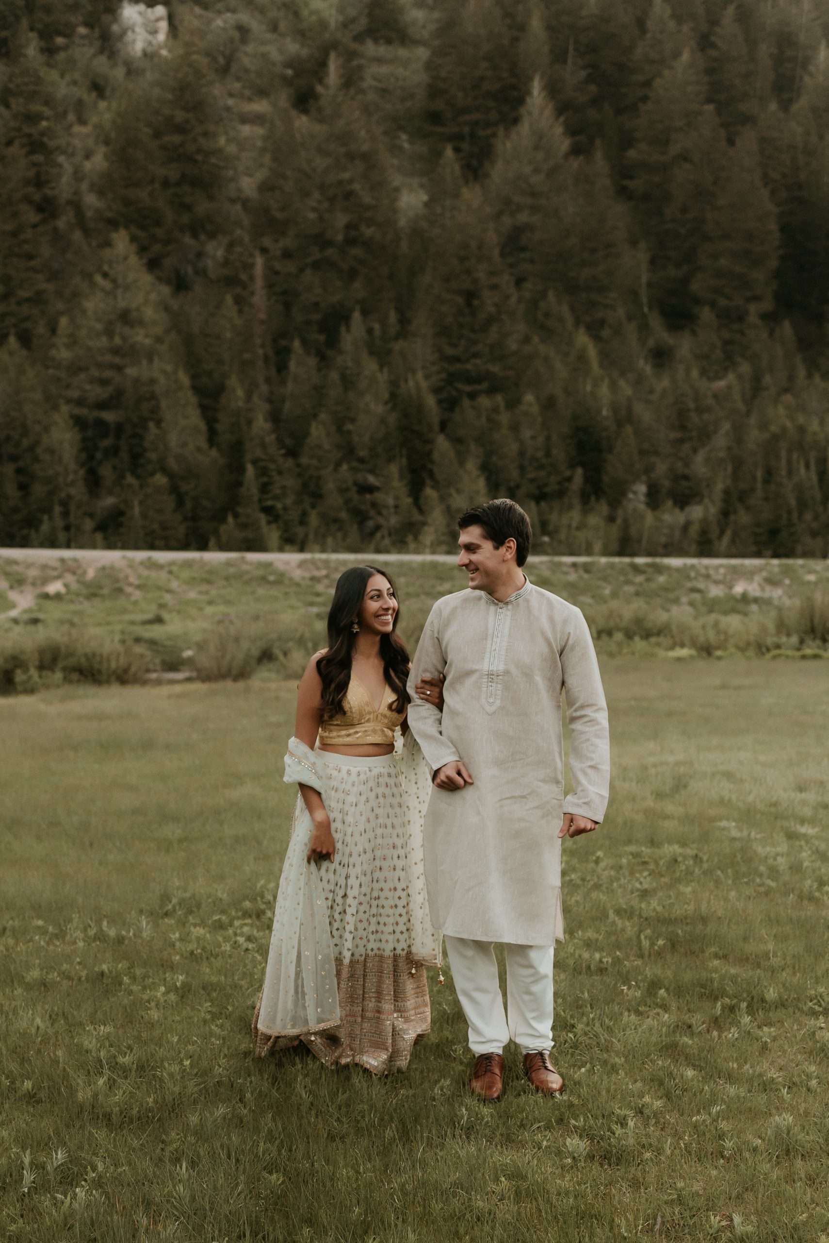 indian dress for engagement Rent Engagement Indian Outfit for Bride & Guests at Glamou Rental