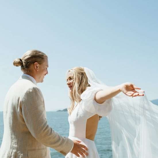 Simplistic Summertime Bowen Island Wedding