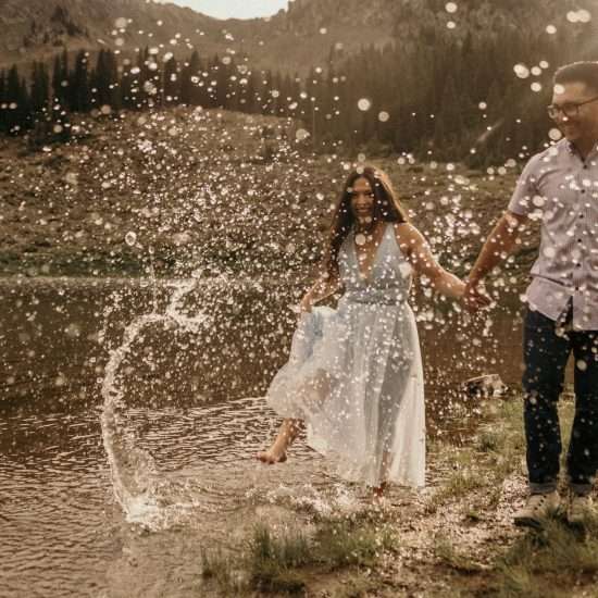 Taos Engagement Photos in Hidden Gem Location