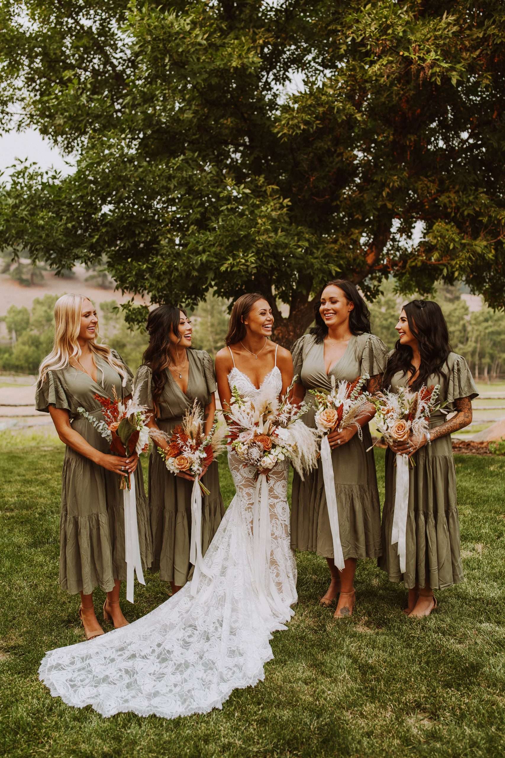 western boho wedding dresses Boho Western' Autumnal Californian Wedding Inspiration