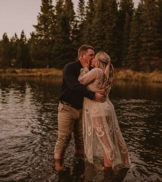 Radiant Wyoming Engagement Session