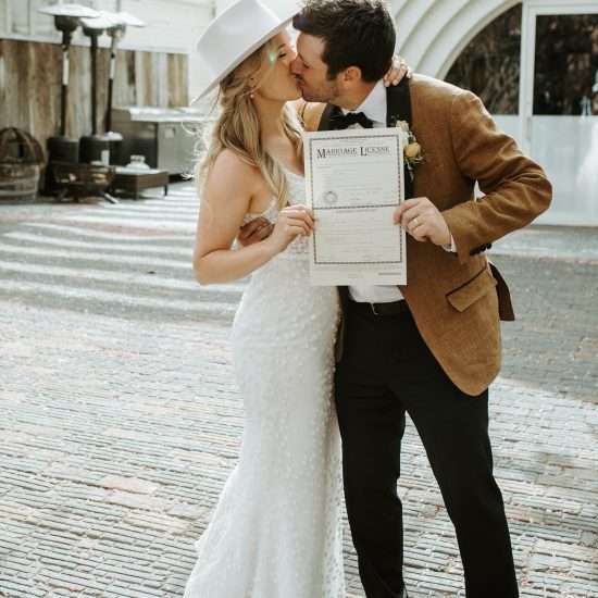 Merry and Modern Aspen Wedding