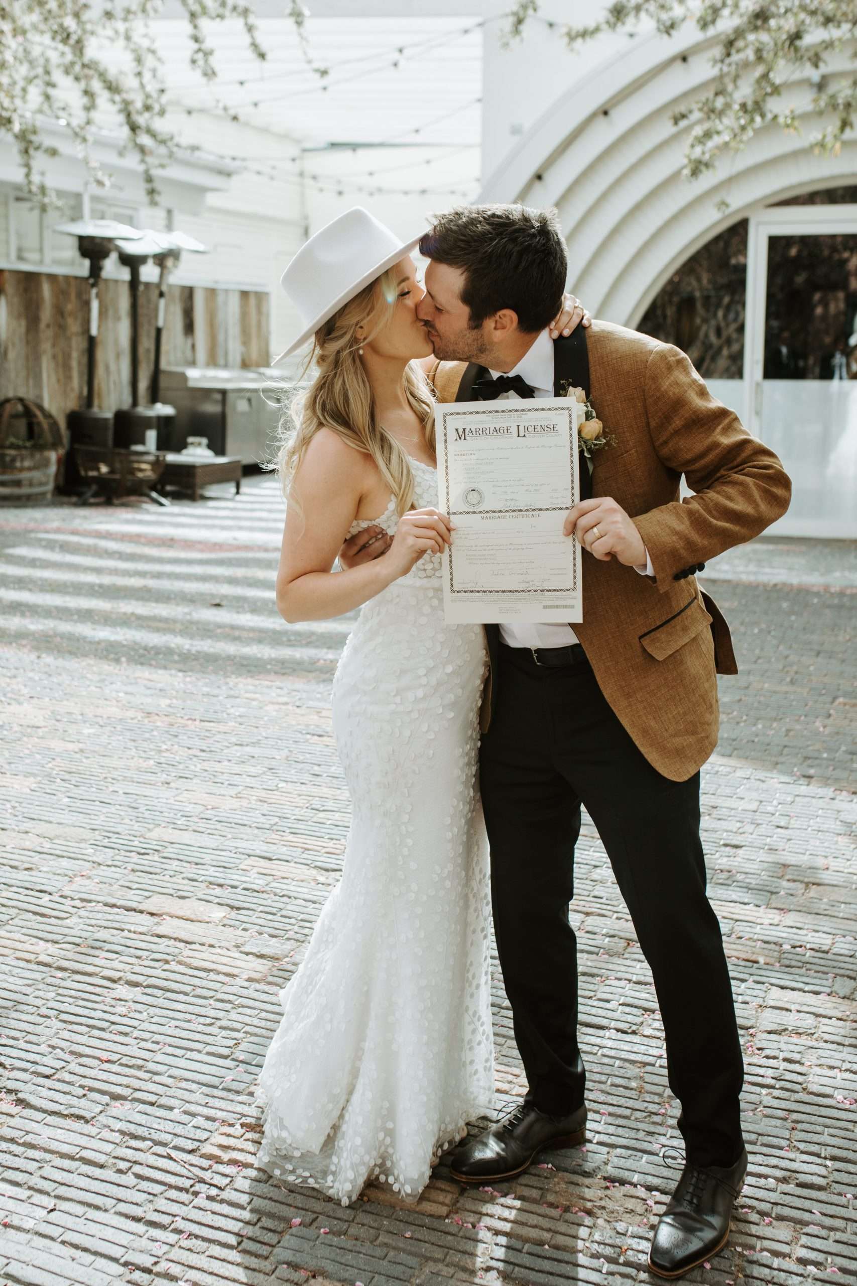 Merry and Modern Aspen Wedding