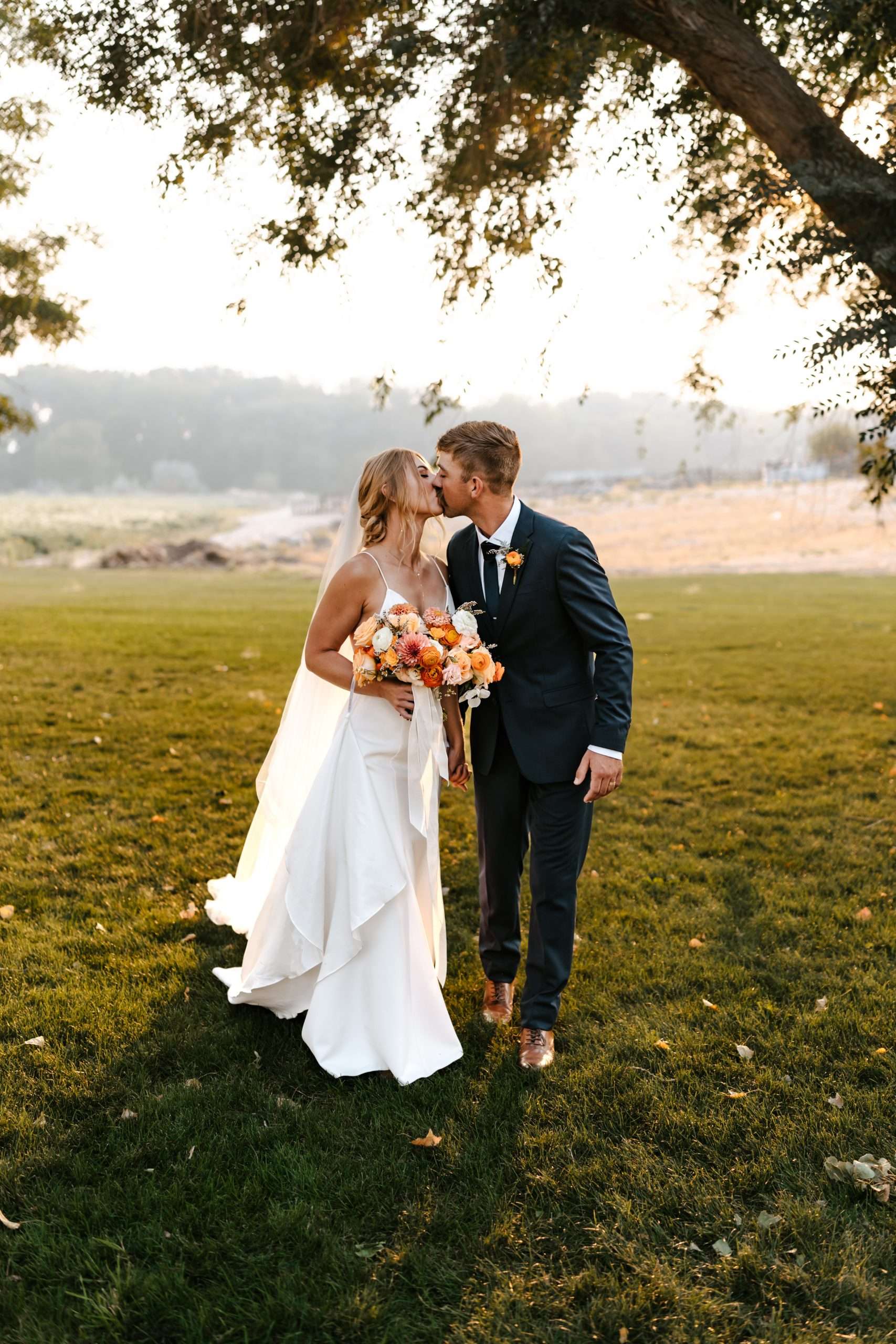 Bright and Blissful Idaho Wedding
