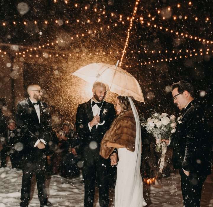 A Dreamy Snowy Soirée on New Year’s Eve