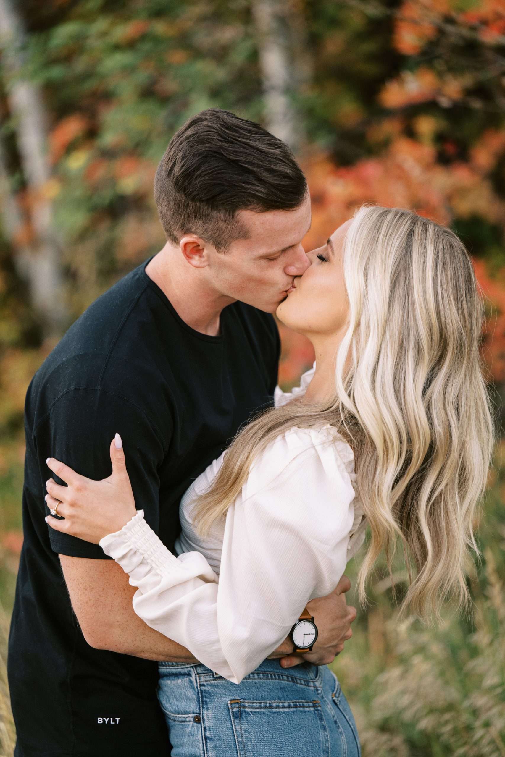 Chic Fall Engagement Session in Utah