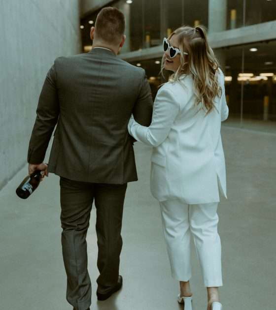 Couture Meets Casual Calgary Engagement Session