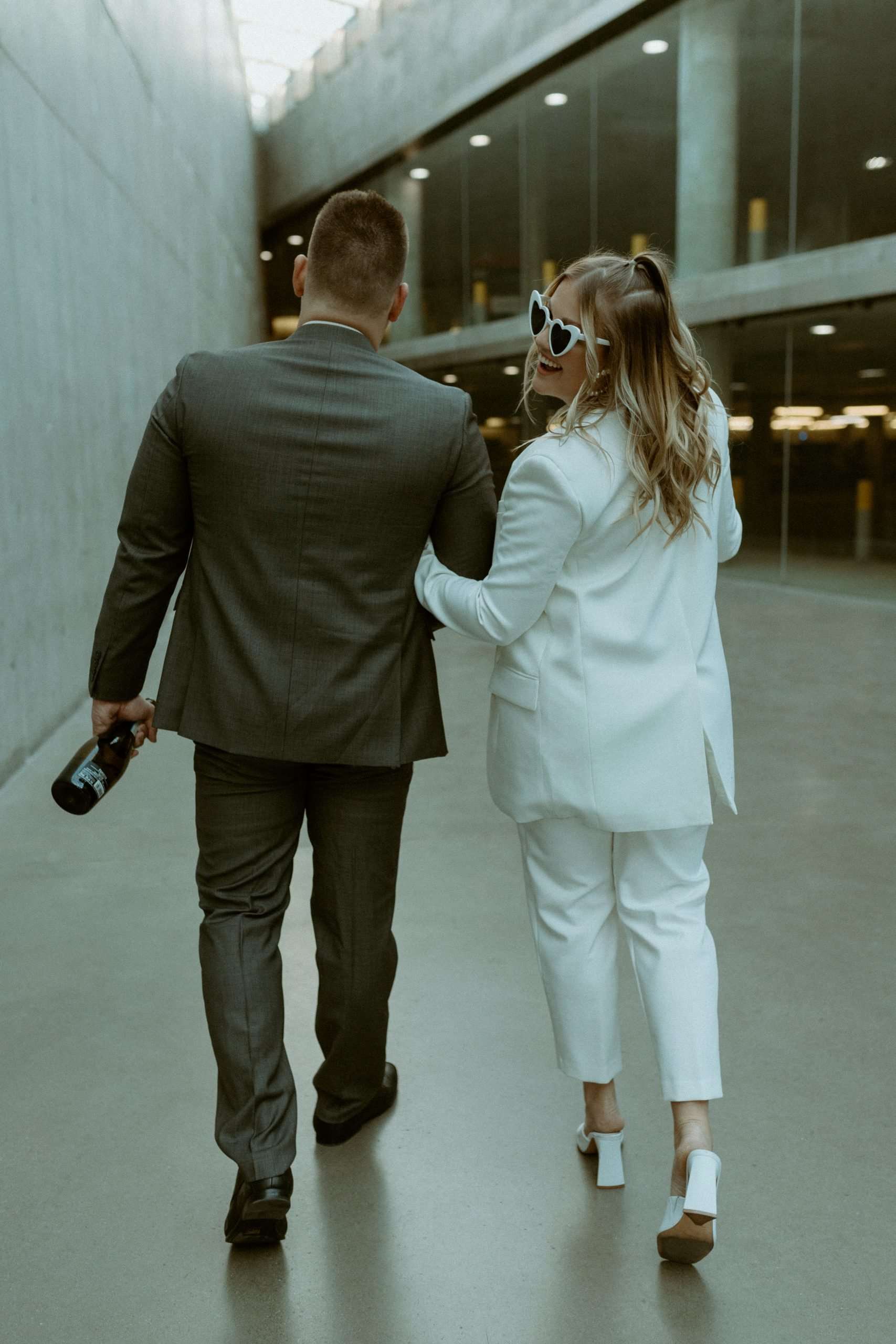 Couture Meets Casual Calgary Engagement Session