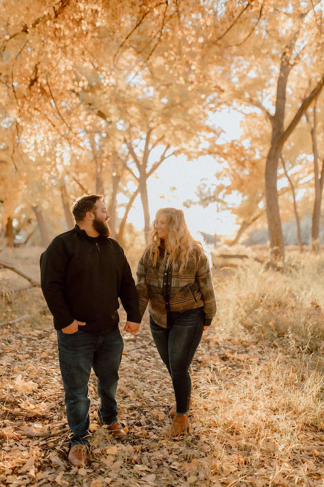 Warm and Cozy New Mexico Engagements