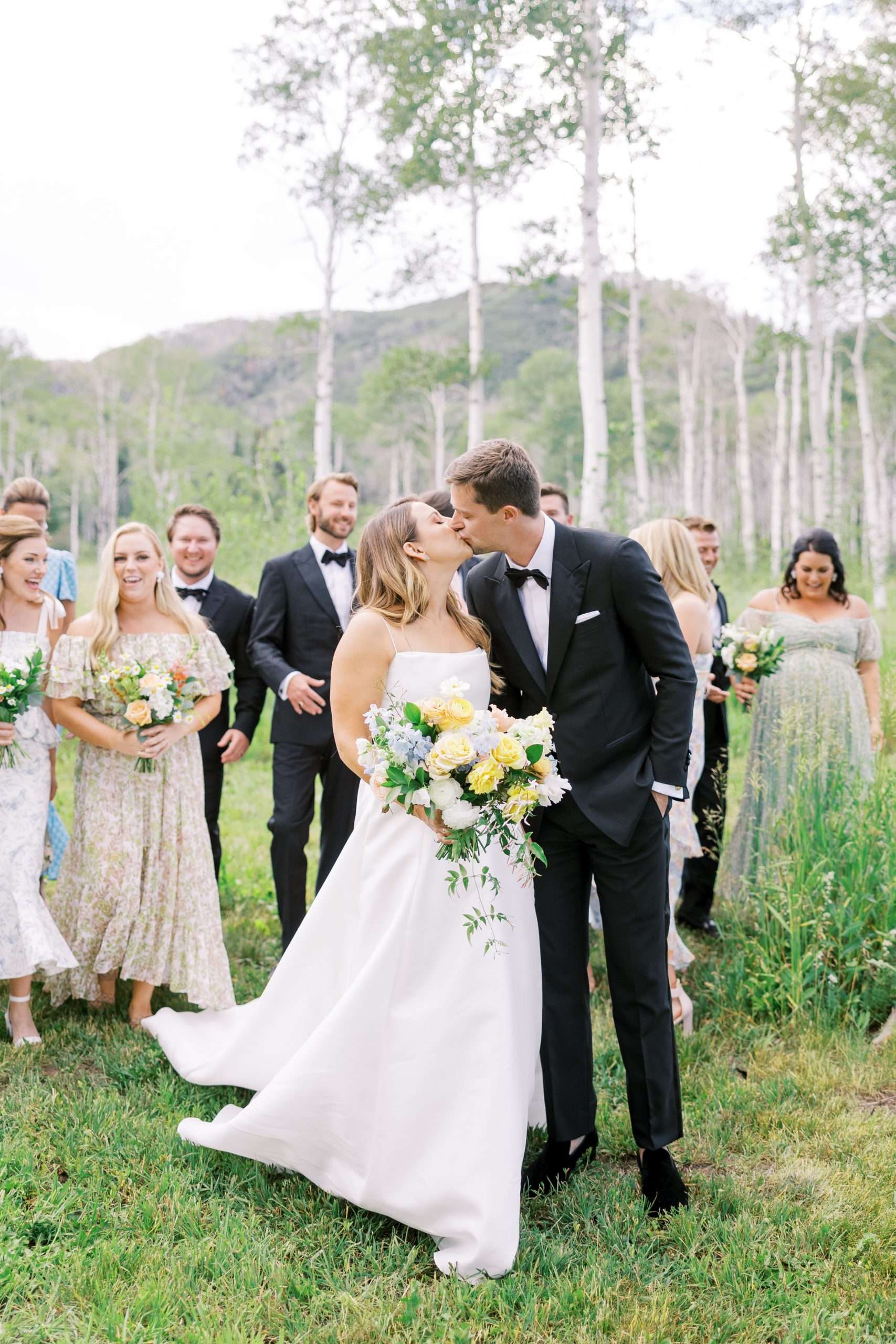 Pretty Pastel Wedding with Wildflower Details