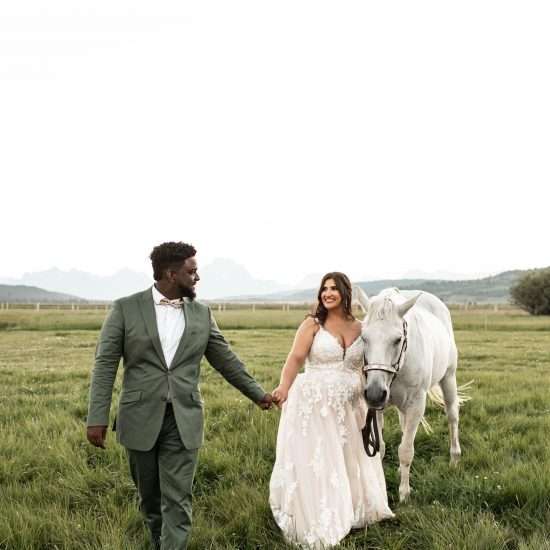 Lovely Rustic and Pink Ranch Wedding
