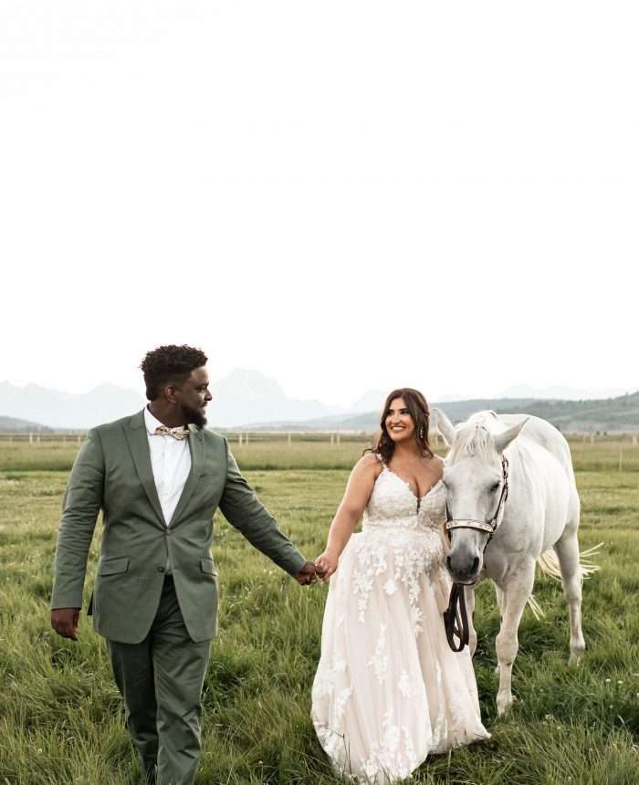 Lovely Rustic and Pink Ranch Wedding
